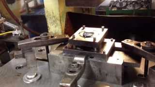 preview picture of video 'Tonnard 5 Station Progressive Manual Transfer Metal Stamping'