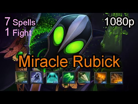 Miracle Rubick Steals 7 Different Spells in a Fight