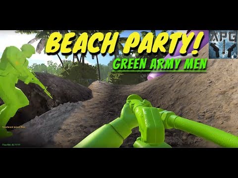 BEACH PARTY Plastic Army Men  Invasion