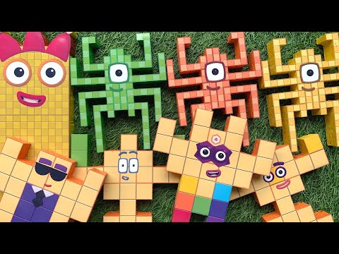 Looking for Numberblocks NEW 600 100 Puzzle Tetris Space | ASMR  Chirping of Birds