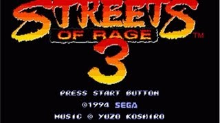 Street of Rage 3 Full Soundtrack OST