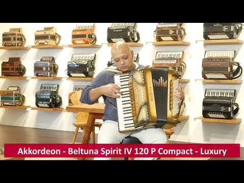 Akkordeon - Beltuna Spirit IV 120 P Compact -  Luxury - Türkischer Marsch / Flick-Flack Polka