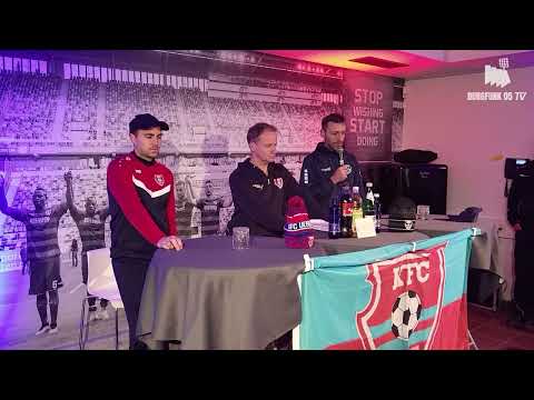 KFC Uerdingen - Ratingen 04/19: The press conference