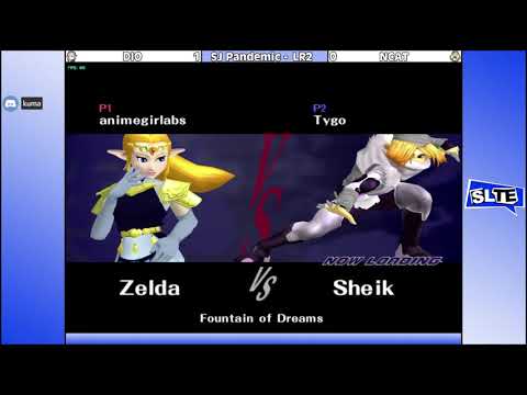 SJ Bird Gang Pandemic: DIO (Zelda) Vs. NCAT (Sheik) - LR2