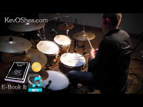★ Advanced Drum Lesson ★ Alternating Hands - Linear Drum Fill