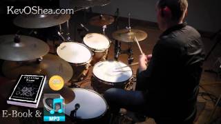 ★ Advanced Drum Lesson ★ Alternating Hands - Linear Drum Fill