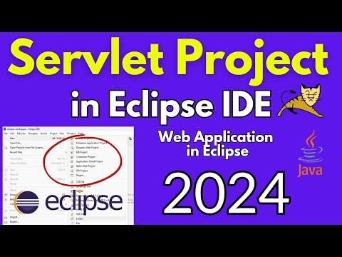 Servlet Program using Eclipse [2024] | Simple Servlet using Tomcat 11 and Latest Eclipse