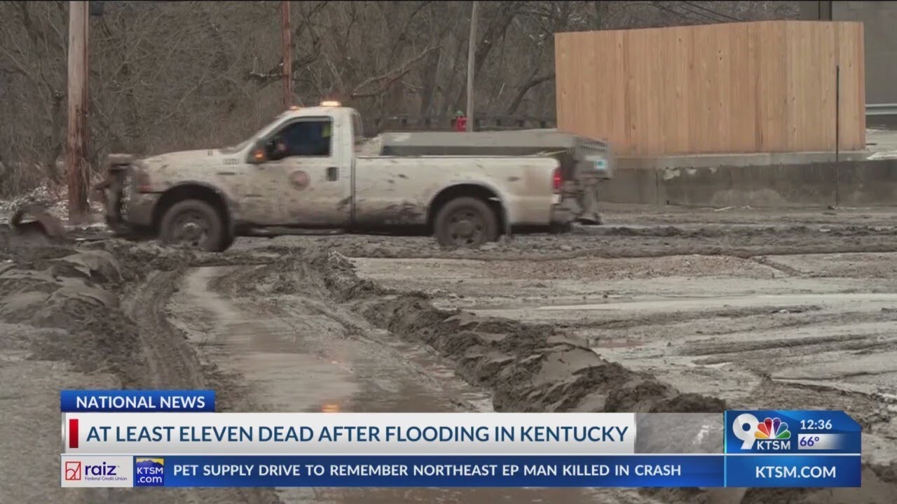 At least 11 dead after flooding in Kentucky
