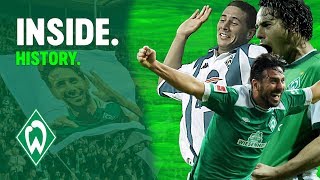 Claudio Pizarro Party nach Rekordtor | WERDER.TV Inside nach Hertha BSC
