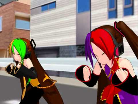 Raise Your Glass MMD {New Comers Krikette and Rikette}