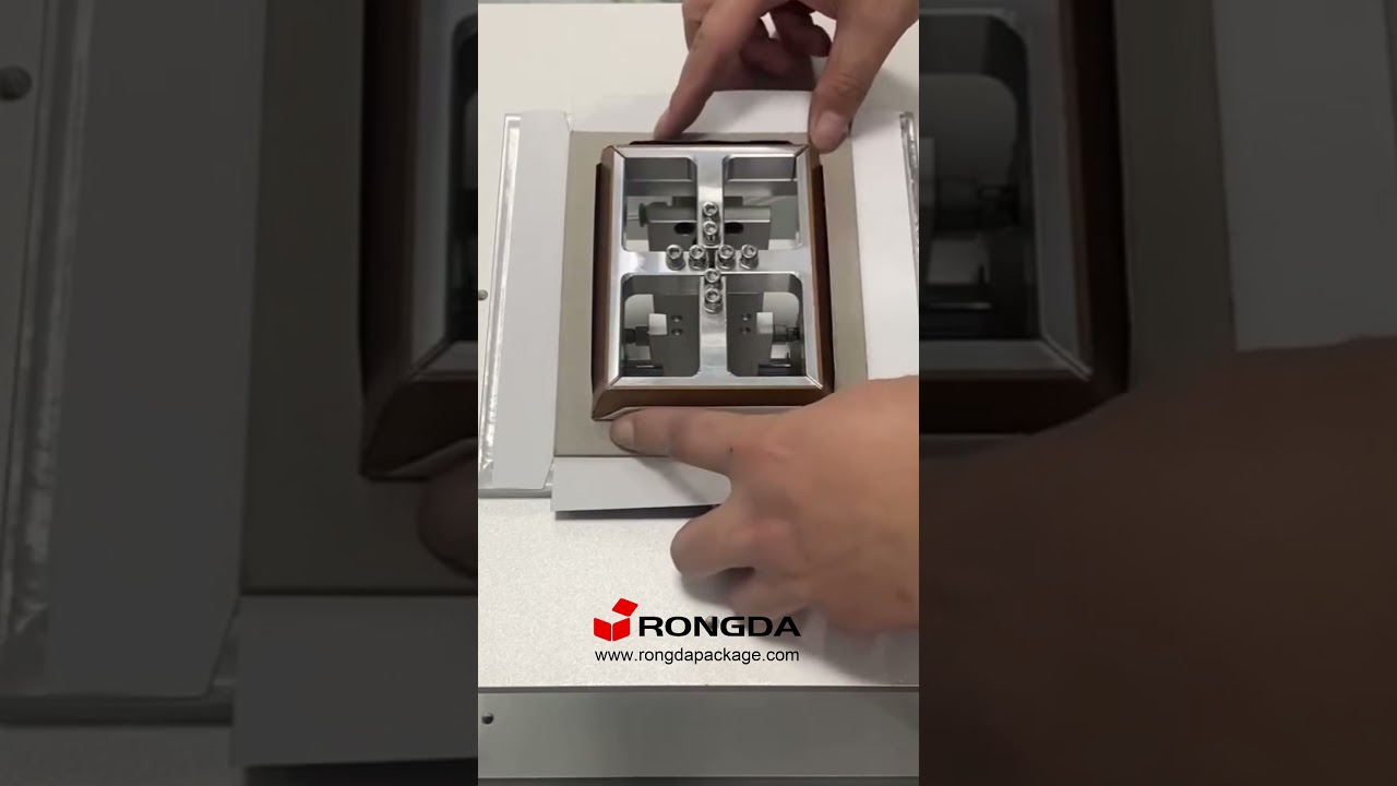 RONGDA Window Wrapping Machine for packaging case and rigid box