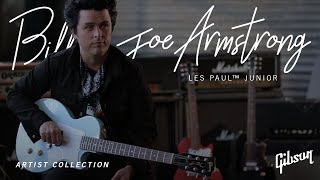 Billie Joe Armstrong on his new Signature Model Les Paul Junior