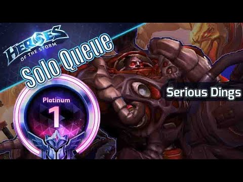 Serious Dings - Tychus HotS Solo Queue Diamond Storm League (Livestream)