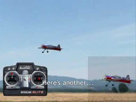 Immelmann Turn with RC plane