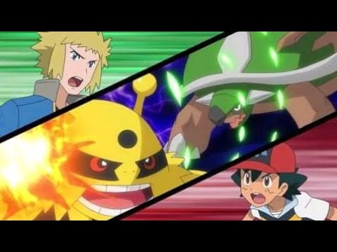 Ash vs Volkner Sinnoh Gym Battle | Eight wonders of Sinnoh | Pokemon AMV