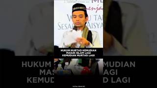 Download lagu Hukum Murtad Kemudian Masuk Islam Lagi Kemudian Murtad Lagi #uas #ustadzabdulsomad mp3