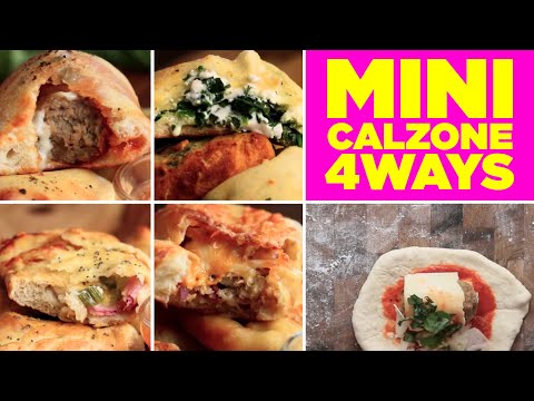 Mini Calzones 4 Ways – Wie beim Italiener!