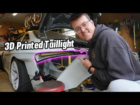 I 3D Printed Tail Lights for my DIY Supercar - Free 3D Scanner Giveaway!