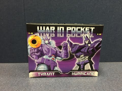 DX9 War in Pocket - X05/X06 TYRANT and HURRICANE