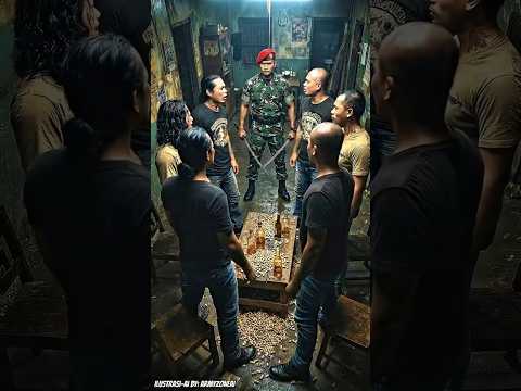 Prajurit TNI datangi Markas Preman usai sang Ibu jadi Korban Pemalakan😱‼️#shorts #tni #viral