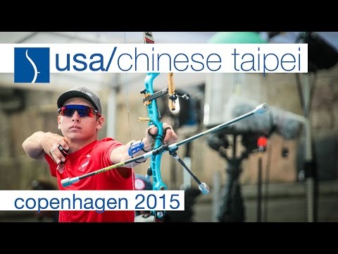USA v Chinese Taipei – Recurve Men's Team Bronze Final | Copenhagen 2015