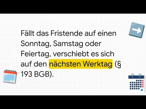 Fristberechnung | Bekanntgabe | Allgemeines Verwaltungsrecht 📅
