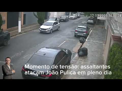 Assalto armado: João Pulica passa por momentos de terror em Pedro Leopoldo 