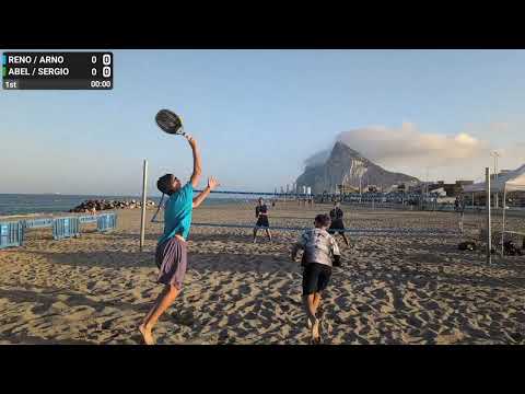 Bt100 Cadiz SF conso - Renaud bourjea / Arnault Brac vs abel ( spa ) / Sergio ( spa) - 1st set