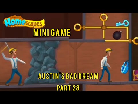 HOMESCAPES MINI GAME - AUSTIN'S BAD DREAM PART 28