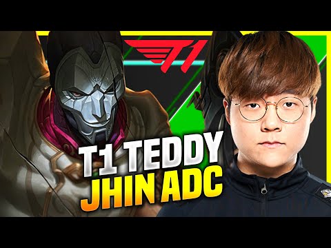 TEDDY HARD CARRY JHIN! - T1 Teddy Plays Jhin ADC vs Caitlyn! | Worlds 2020 Bootcamp