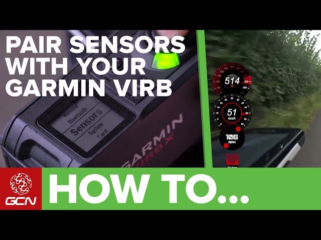 pairing garmin cadence sensor