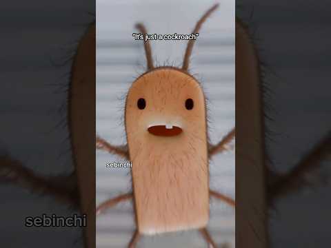 Cockroaches actually love us 😭 / via: @nobodysausage