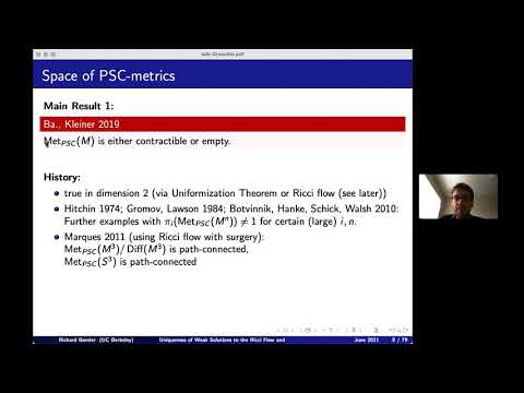 R. Bamler - Uniqueness of Weak Solutions to the Ricci Flow and Topological Applications 1