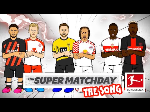 🎶 THE SONG: Kane, Xavi & Guirassy with Top Clashes 🎶  Super Matchday | Powered by 442oons