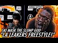 I THOUGHT HE WAS A MUMBLE RAPPER... | Ski Mask The Slump LA LEAKERS FREESTYLE  (REACTION)