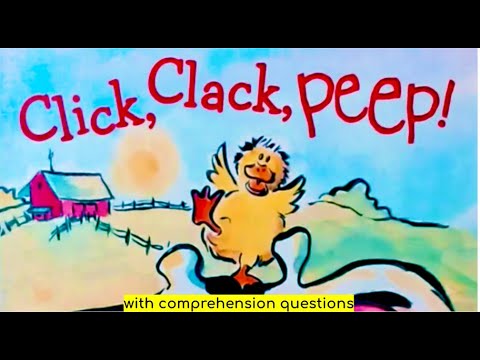 CLICK, CLACK, PEEP! Kids book read aloud