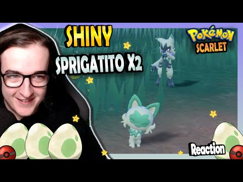 DUE SPRIGATITO IN UN LOTTO DI UOVA? - SPRIGATITO SHINY REACTION - Shiny Living Dex [122-123]