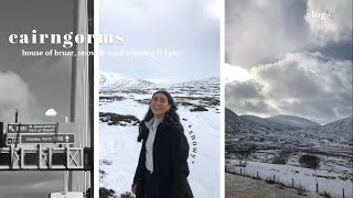 Cairngorms Road Trip ft. my bf | house of bruar & snowy walks | aesthetic & chill vlog ☁️