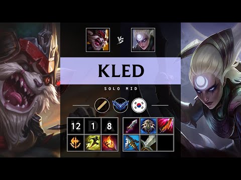 Kled Mid vs Diana - KR Diamond Patch 25.06