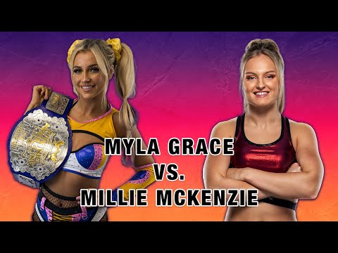 FULL MATCH: Myla Grace Vs  Millie McKenzie - Titanic Women's Championship