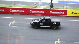 preview picture of video 'Tata Xenon XT at  Buddh International Circuit'