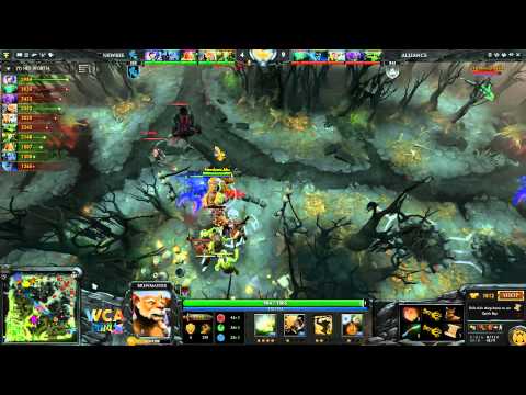 Newbee vs Alliance - Game 2 (WCA 2014) - Whatiship & Vykromond