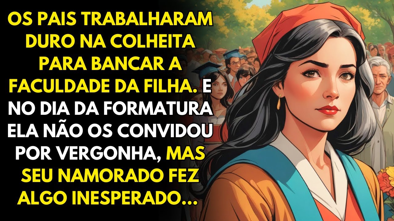 POR VERGONHA, ELA NÃO CONVIDOU OS PAIS  - Mas seu namorado fez isso! #historiascontadas #historias