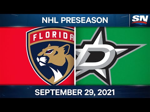 NHL Pre-Season Highlights | Florida Panthers vs Dallas Stars – September 29th, 2021