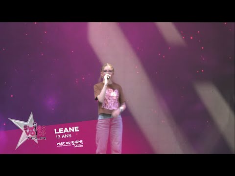 Leane 13 ans - Swiss Voice Tour 2022, Parc du Rhône Collombey
