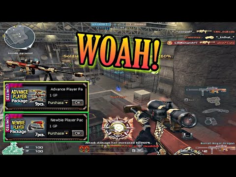 WOW Barrett M82A1-Royal Dragon (GamePlayDeathTrap) HeroModeX |CrossFire Philippines| MonarchZombieV4
