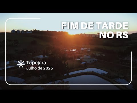 Pôr do sol do inverno do RS #Tapejara