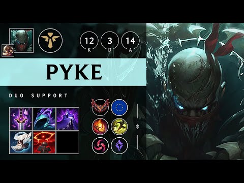 Pyke Support vs Rell - EUW Grandmaster Patch 25.15