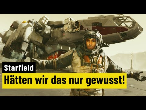 Starfield | Diese zehn Dinge hätten wir gern vor Spielstart gewusst