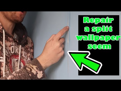 Repair Split Wallpaper Seem (Quick Fix)